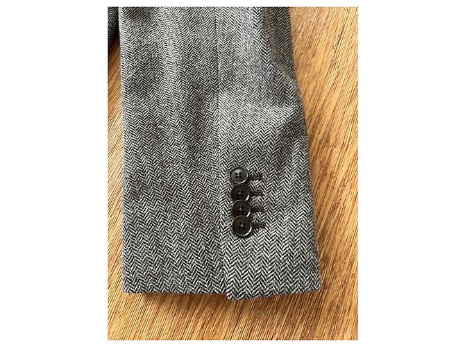 Giacca Smalto in lana e cashmere spinato - vista 4