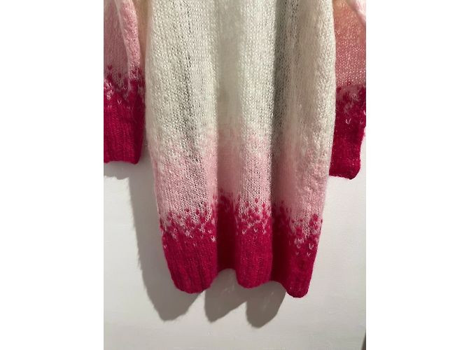Autre Marque ROSE CARMINE Strickwaren T. International Einheitsgröße Wolle Pink - Ansicht 3
