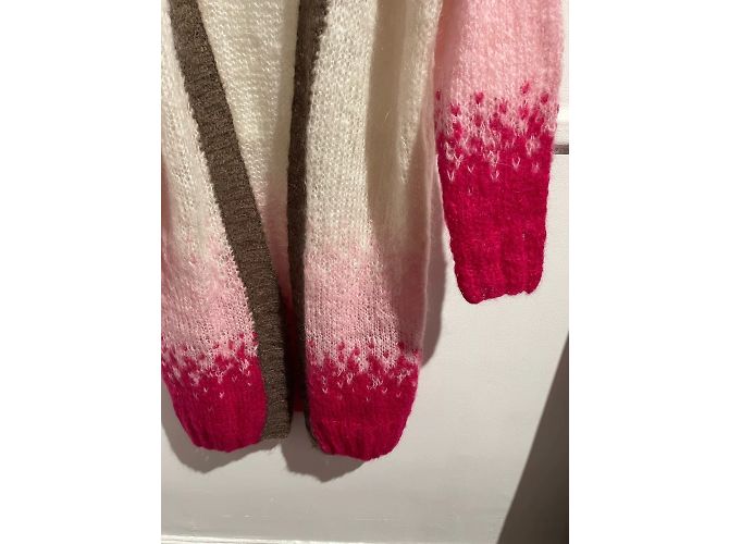 Autre Marque ROSE CARMINE Strickwaren T. International Einheitsgröße Wolle Pink - Ansicht 4