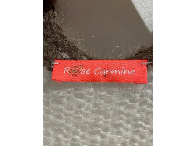 Autre Marque ROSE CARMINE Strickwaren T. International Einheitsgröße Wolle Pink - Ansicht 5