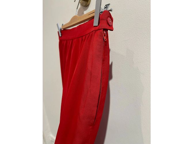 Faldas LANVIN T.Internacional M Lana Roja - vista 3