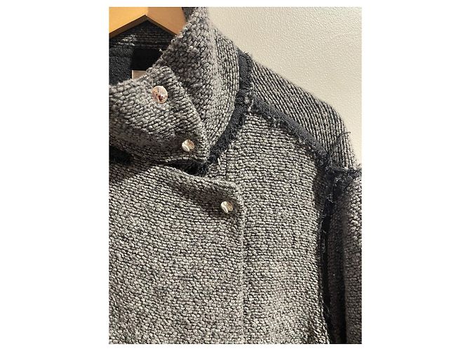 Chaquetas IRO T.International M Algodón Gris - vista 4