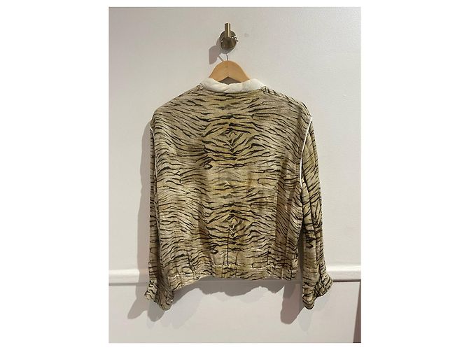 IRO Jacken T.International M Leinen Beige - Ansicht 3