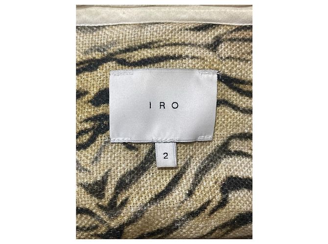 IRO Jacken T.International M Leinen Beige - Ansicht 4
