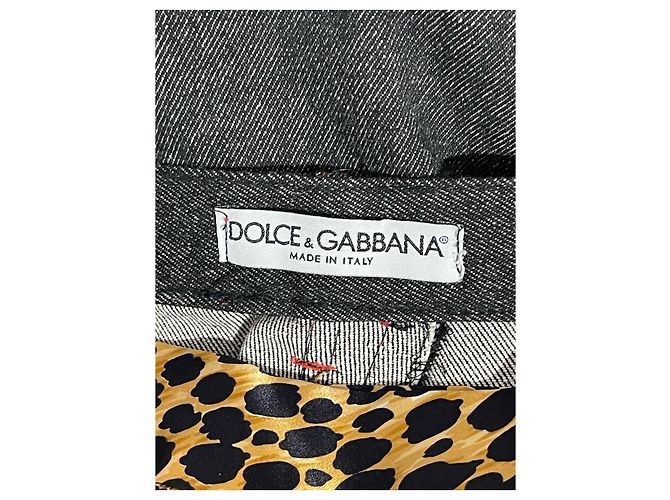 DOLCE & GABBANA Pantalones T.IT 42 Seda Beige - vista 4