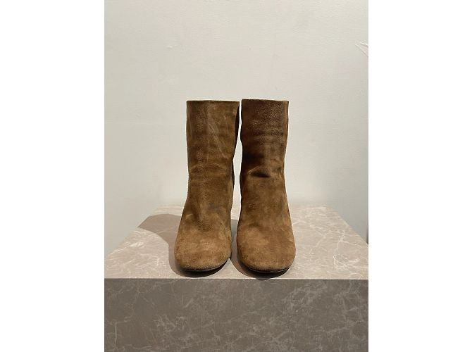 ISABEL MARANT Stivaletti T.EU 38 Camoscio Cammello - vista 2