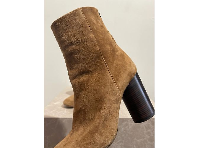 ISABEL MARANT Stivaletti T.EU 38 Camoscio Cammello - vista 4