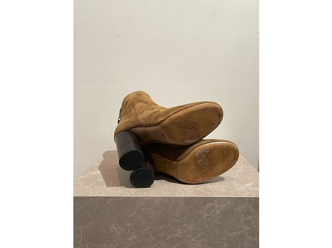 ISABEL MARANT Stivaletti T.EU 38 Camoscio Cammello - vista 6