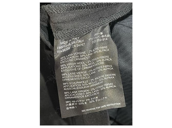 PRADA Hose T.International L Wolle Schwarz - Ansicht 5