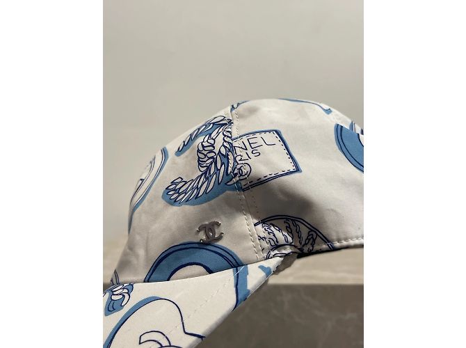 CHANEL Cappelli T.Cotone internazionale M Bianco - vista 5