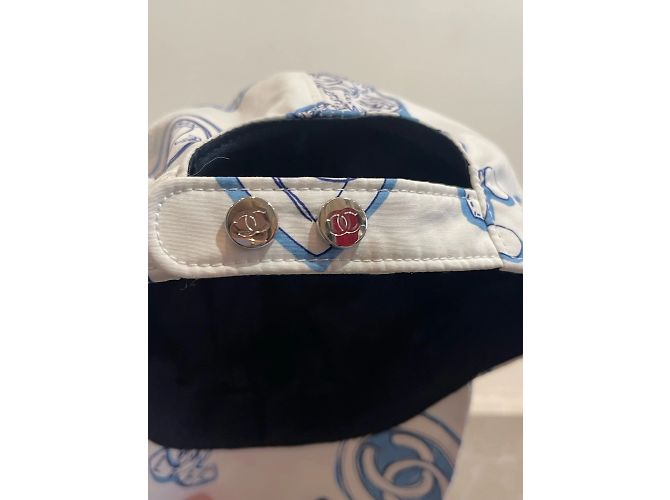 CHANEL Cappelli T.Cotone internazionale M Bianco - vista 7