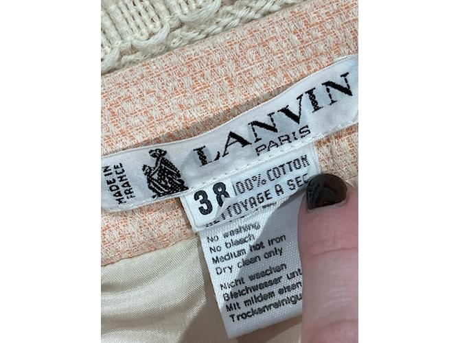 Faldas LANVIN T.Internacional M Algodón Rosa - vista 5
