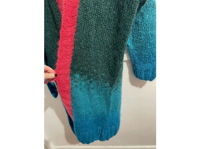Autre Marque ROSE CARMINE Strickwaren T. International Einheitsgröße Wolle Grün - Ansicht 3