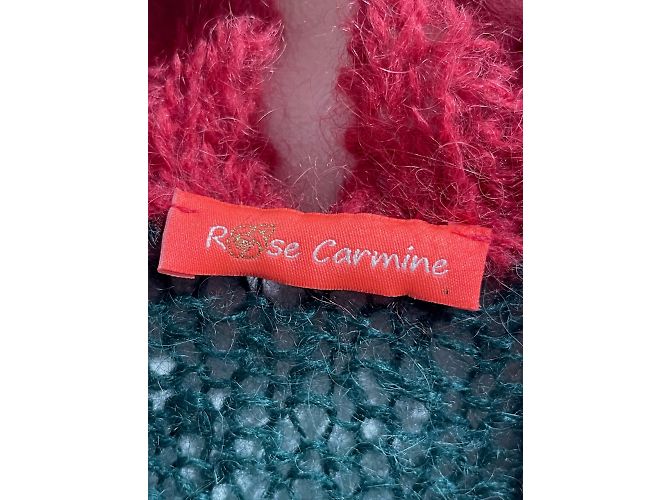 Autre Marque ROSE CARMINE Strickwaren T. International Einheitsgröße Wolle Grün - Ansicht 4