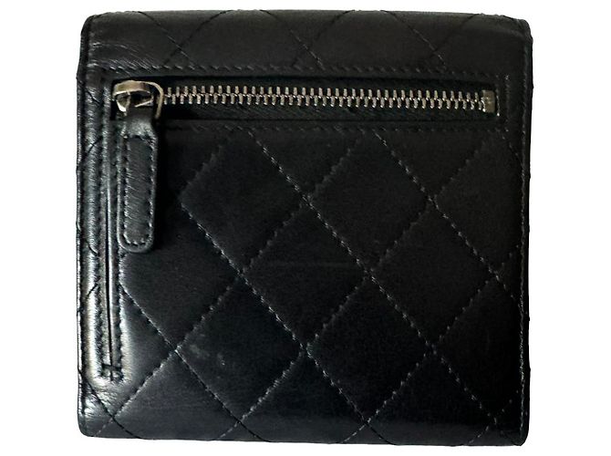 Cartera Chanel Timeless Negro Marrón oscuro - vista 2