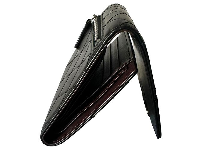 Cartera Chanel Timeless Negro Marrón oscuro - vista 4
