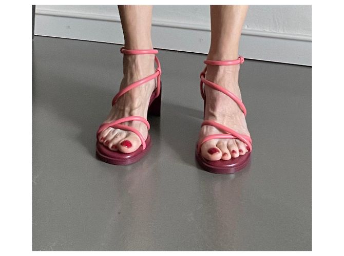 United Nude Sandali Tara Ka Mid T. 38 - Bordeaux e rosa - Nuovo - Modello SS 2024 - vista 12