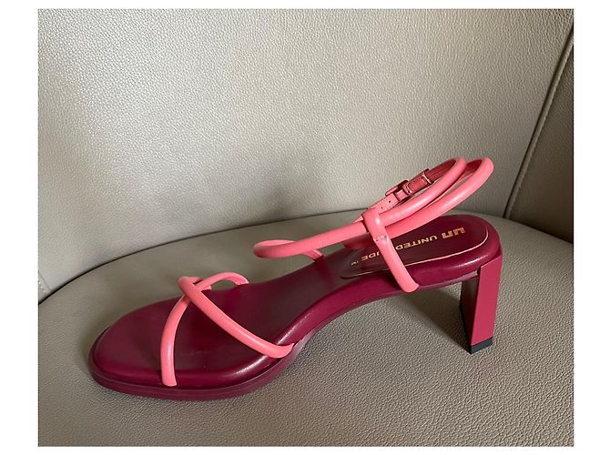 United Nude Sandali Tara Ka Mid T. 38 - Bordeaux e rosa - Nuovo - Modello SS 2024 - vista 4