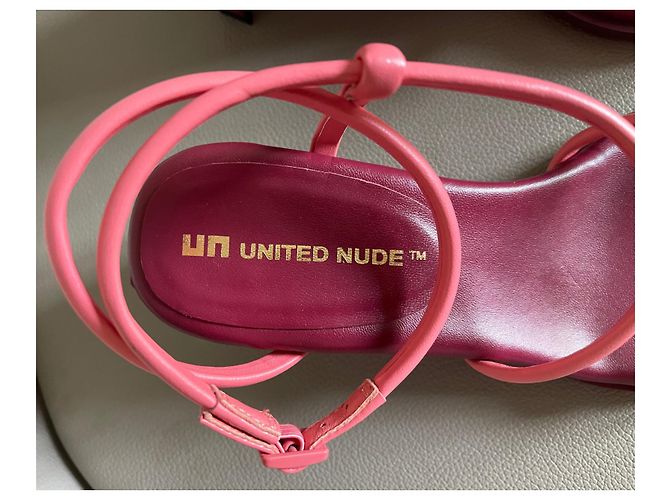 United Nude Sandali Tara Ka Mid T. 38 - Bordeaux e rosa - Nuovo - Modello SS 2024 - vista 7