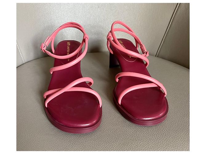 United Nude Sandali Tara Ka Mid T. 38 - Bordeaux e rosa - Nuovo - Modello SS 2024 - vista 8