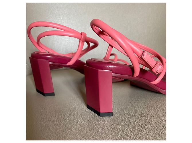 United Nude Sandali Tara Ka Mid T. 38 - Bordeaux e rosa - Nuovo - Modello SS 2024 - vista 9