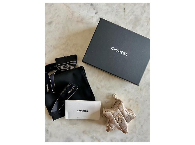 Chanel-Geldbörse mit goldenem Stern Gold hardware - Ansicht 2