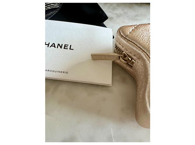 Chanel-Geldbörse mit goldenem Stern Gold hardware - Ansicht 6