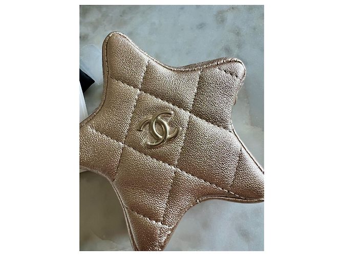 Chanel-Geldbörse mit goldenem Stern Gold hardware - Ansicht 8