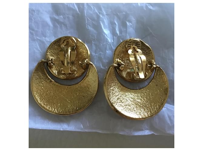 Autre Marque Orecchini La Luna e il Sole Oro Gold hardware - vista 2