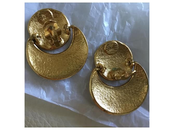 Autre Marque Orecchini La Luna e il Sole Oro Gold hardware - vista 3