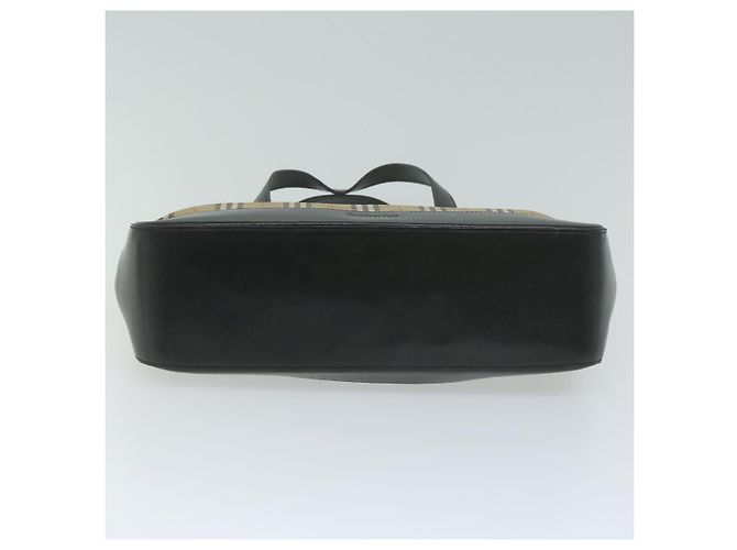 Autre Marque Burberrys Nova Check Borsa a mano Tela Beige Auth ep3023 - vista 5