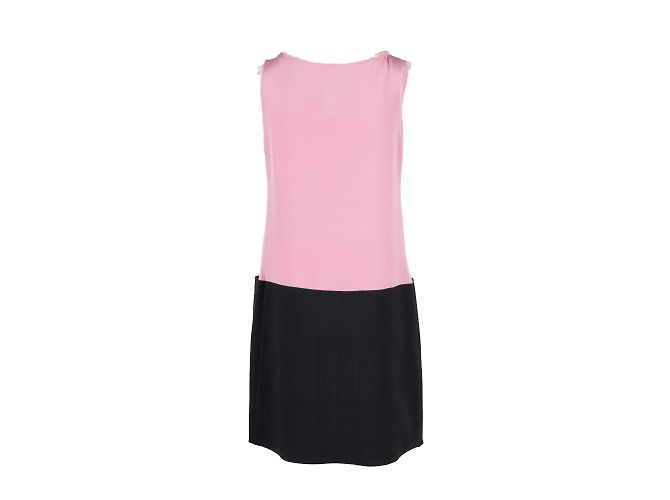 Autre Marque Zweifarbiges Midikleid von Roberto Musso Mehrfarben - Ansicht 2