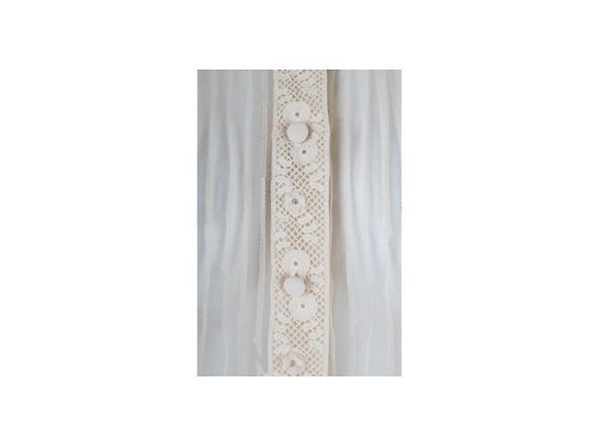 Camicia in pizzo trasparente Red Valentino Beige - vista 4
