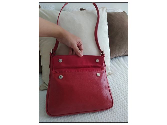 Légende Borsa a mano Longchamp in pelle rossa Rosso - vista 3