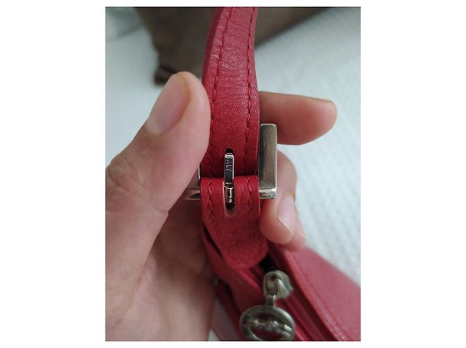 Légende Borsa a mano Longchamp in pelle rossa Rosso - vista 4