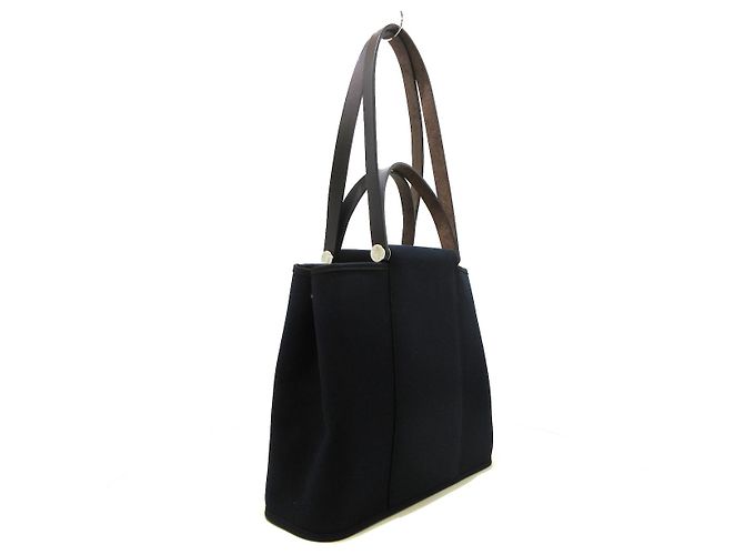 Hermès Cabag Azul marinho - vista 4