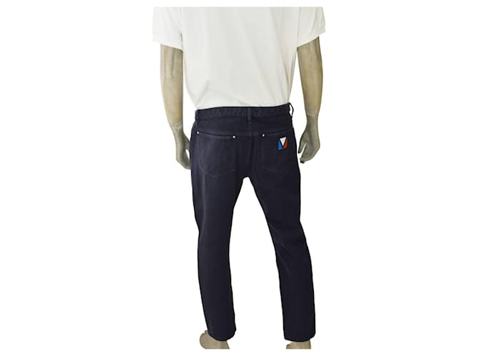 Louis Vuitton Pantaloni Blu - vista 3
