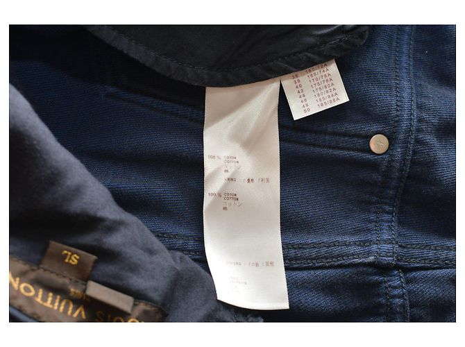 Louis Vuitton Pantaloni Blu - vista 4