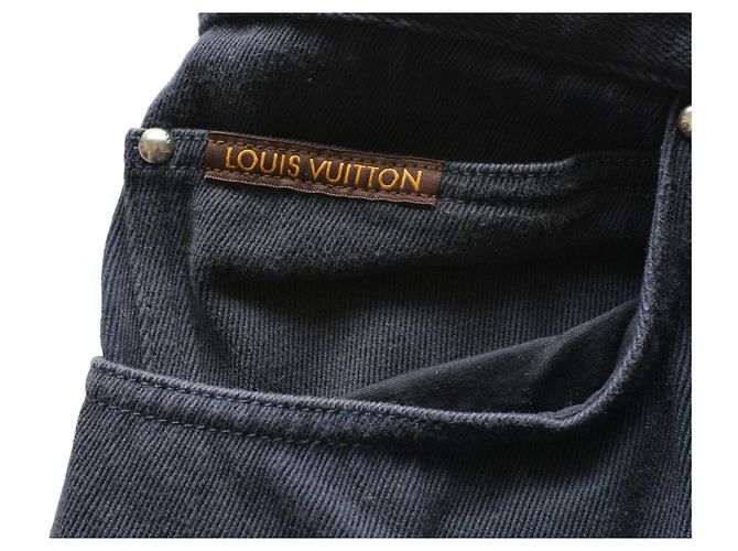 Louis Vuitton Pantaloni Blu - vista 7