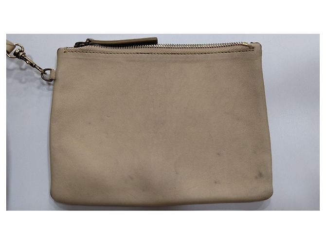 Borsa Céline nera e beige in pelle e pitone Nero - vista 4