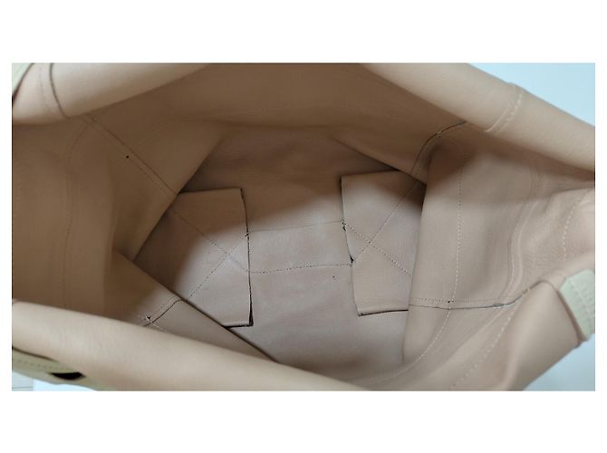 Borsa Céline nera e beige in pelle e pitone Nero - vista 7