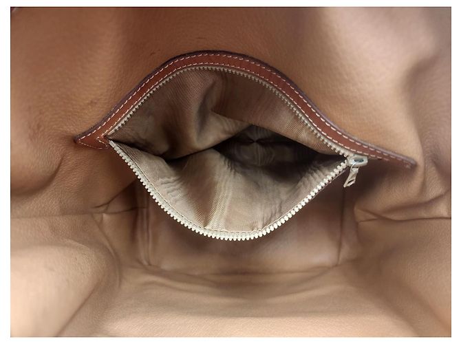 Céline Borsa con coulisse Celine Sac Seau Marrone - vista 15