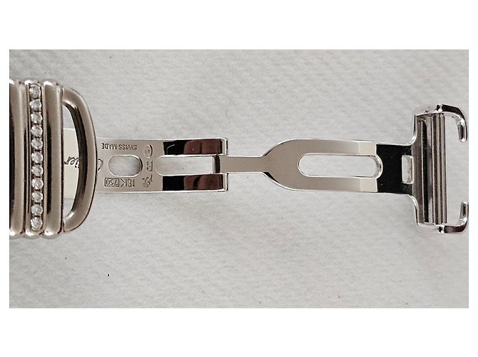 Relógio Cartier Déclaration 2216 em ouro branco e diamantes Prata - vista 11