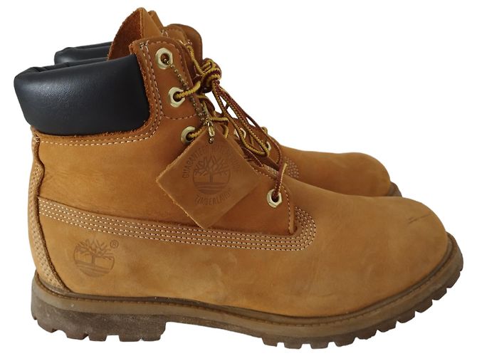 Botas Timberland 6-BOTA POLEGADAS na cor camelo - vista 2