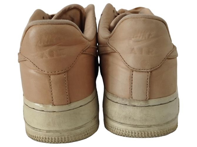 Baskets Nike Air Force 1 de couleur rose corail/saumon - vue 6