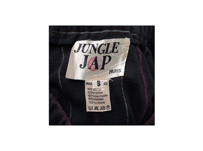 Autre Marque Jungle Jap di Kenzo Set gonna e gilet vintage - vista 8