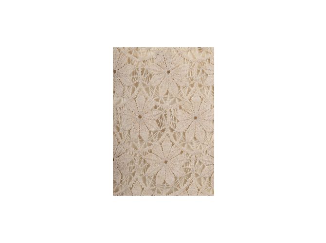 Falda de encaje bordado Moschino Beige - vista 3