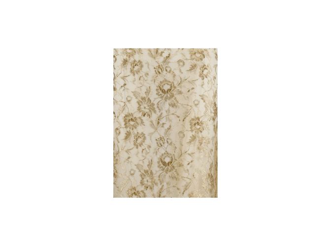Autre Marque Colección Privée Falda de encaje brillante Dorado - vista 3