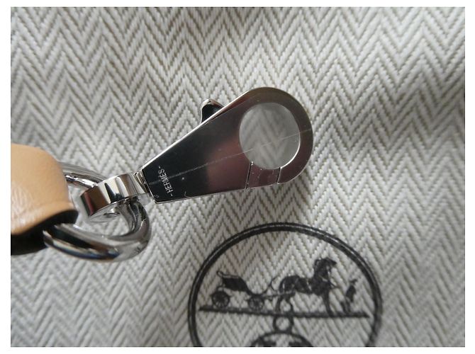 anse bandoulière hermès neuve pour sac kelly avec dustbag Marron clair - vue 6