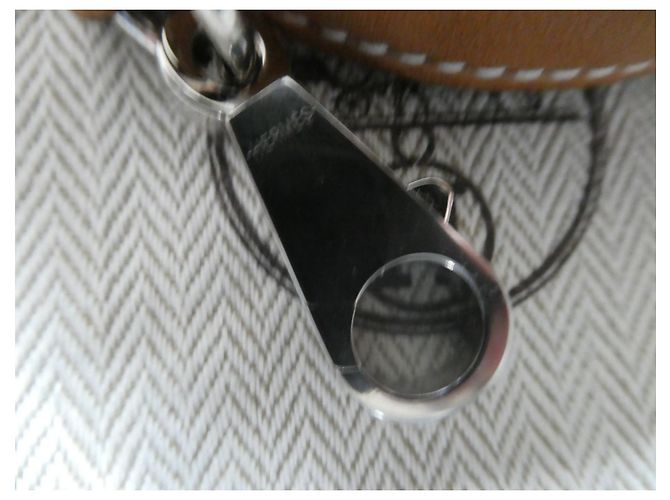 nuova tracolla Hermès per borsa kelly con dustbag Marrone - vista 2